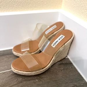 Steve Madden PVC Wedges
